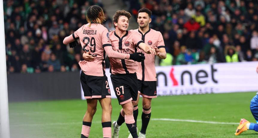 欧冠豪门法甲联赛疯狂胜利：巴黎27轮不败再添一分夺冠