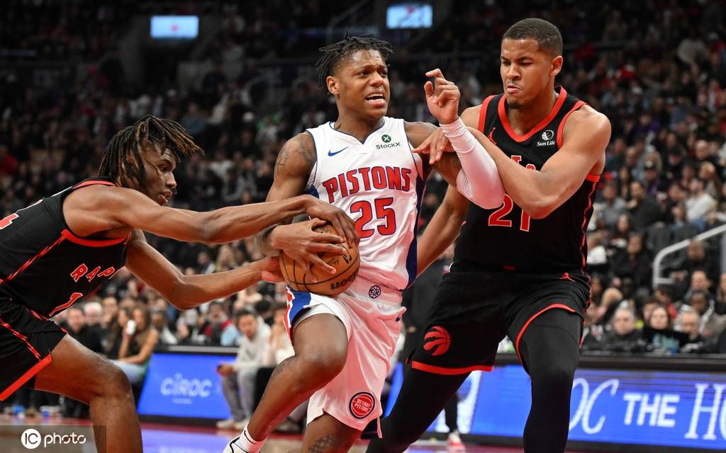 哈达威23分杜伦21+18 活塞送猛龙三连败